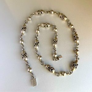 🦋Spring Sale🦋 Huge CHUNKY Sterling Silver Necklace